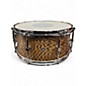 Used Canopus 14X6.5 Ash Natural Grain Ash Oil Drum