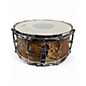 Used Canopus 14X6.5 Ash Natural Grain Ash Oil Drum