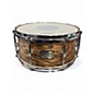 Used Canopus 14X6.5 Ash Natural Grain Ash Oil Drum