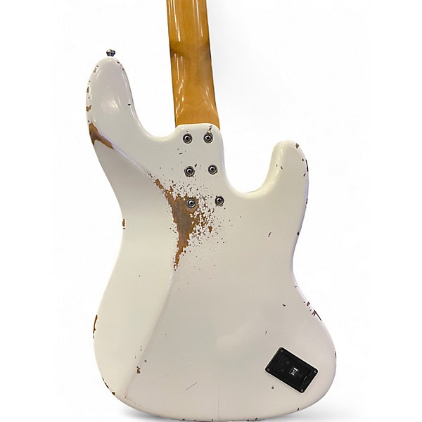 Used sandberg California TT 4 String HARDCORE VINTAGE VIRGIN WHITE Electric Bass Guitar