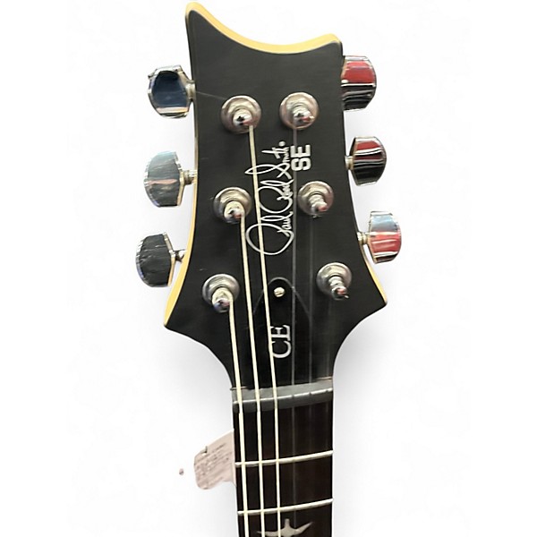 Used PRS CE24 Red Solid Body Electric Guitar