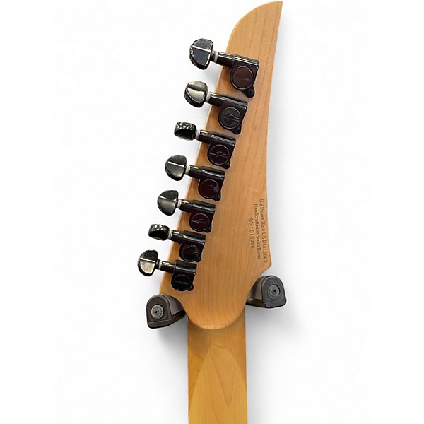 Used Legator Ninja R Multi Scale 7 Neon Green Solid Body Electric Guitar