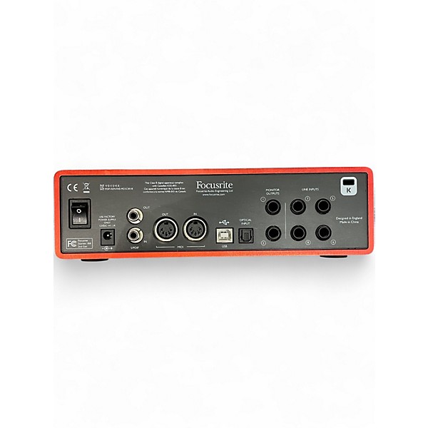 Used Focusrite Scarlett 18i8 Gen 2 Audio Interface | Guitar