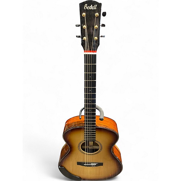 Used Bedell RE-O-AD/CO Sandburst Acoustic Electric Guitar