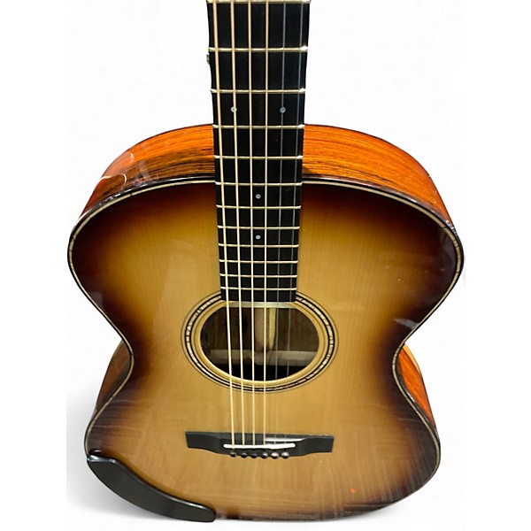 Used Bedell RE-O-AD/CO Sandburst Acoustic Electric Guitar