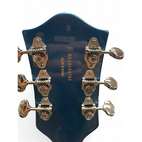 Used 2020s Gretsch Guitars G5420T Electromatic Electron Blue Metallic Hollow Body Electric Guitar