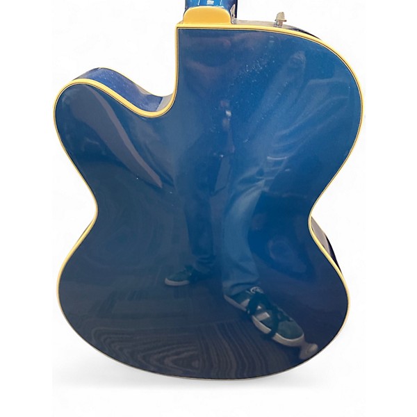 Used 2020s Gretsch Guitars G5420T Electromatic Electron Blue Metallic Hollow Body Electric Guitar