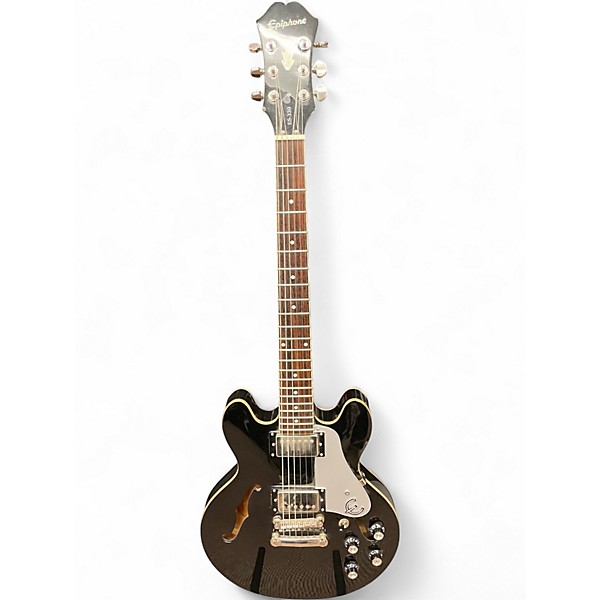 Used Epiphone ES339 Pro Black Hollow Body Electric Guitar