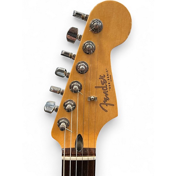 Used Fender Duo Sonic HS Surf Green Solid Body Electric Guitar