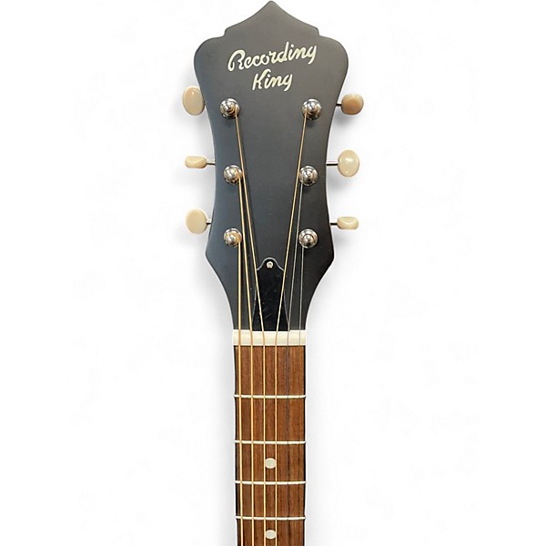 Used Recording King RPH-R1 Dirty 30's Brown Burst Acoustic Guitar