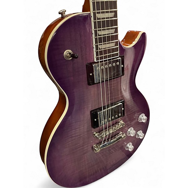 Used Epiphone LES PAUL MODERN Purple Solid Body Electric Guitar