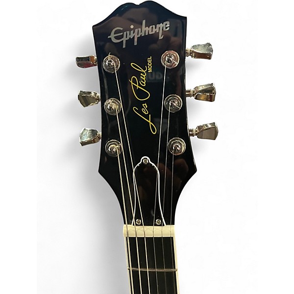 Used Epiphone LES PAUL MODERN Purple Solid Body Electric Guitar