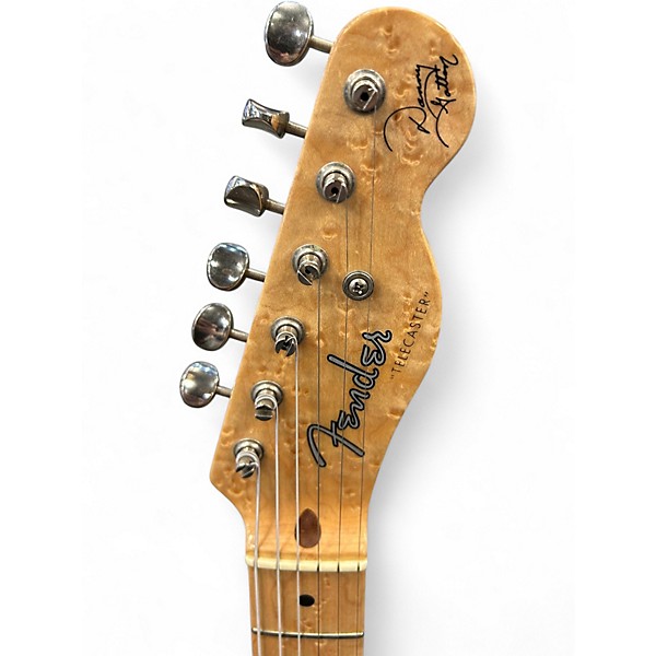 Used 1998 Fender Custom Shop Danny Gatton Telecaster Crimson Red Trans Solid Body Electric Guitar