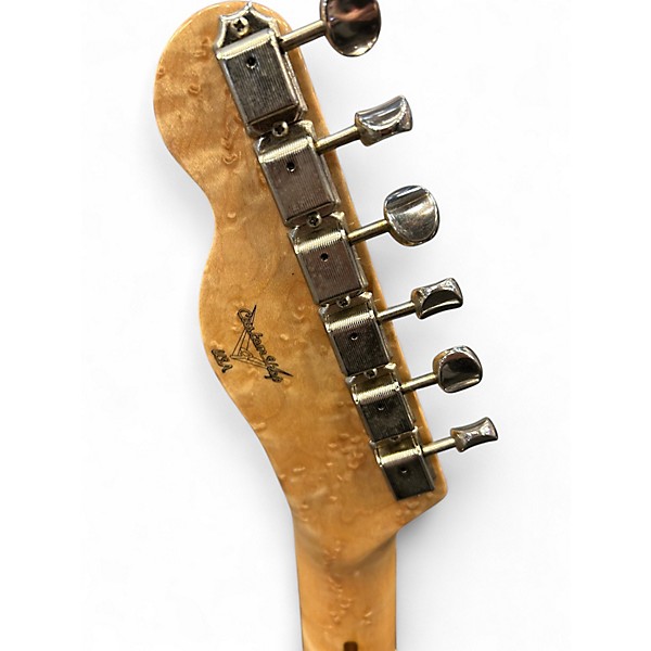 Used 1998 Fender Custom Shop Danny Gatton Telecaster Crimson Red Trans Solid Body Electric Guitar