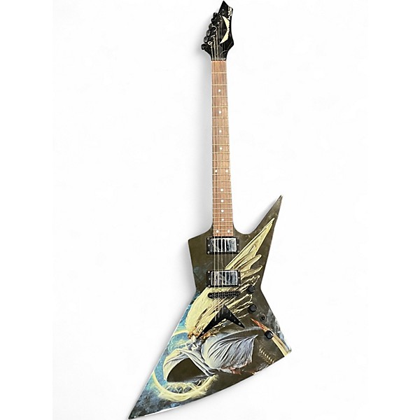 Used Dean Dave Mustaine Zero Angel of Deth Custom Graphic Solid Body Electric Guitar