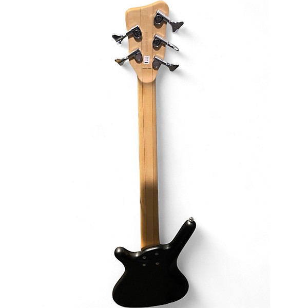 Used Warwick Corvette Double Buck 5 String Black Electric Bass Guitar