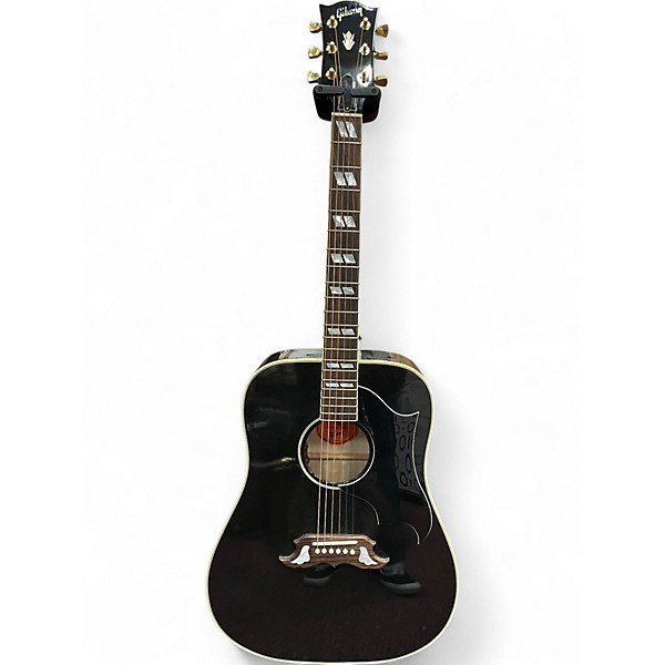 Used 2022 Gibson Elvis Dove Ebony Acoustic Electric Guitar