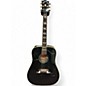 Used 2022 Gibson Elvis Dove Ebony Acoustic Electric Guitar thumbnail