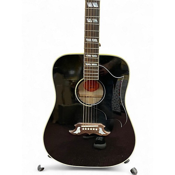 Used 2022 Gibson Elvis Dove Ebony Acoustic Electric Guitar