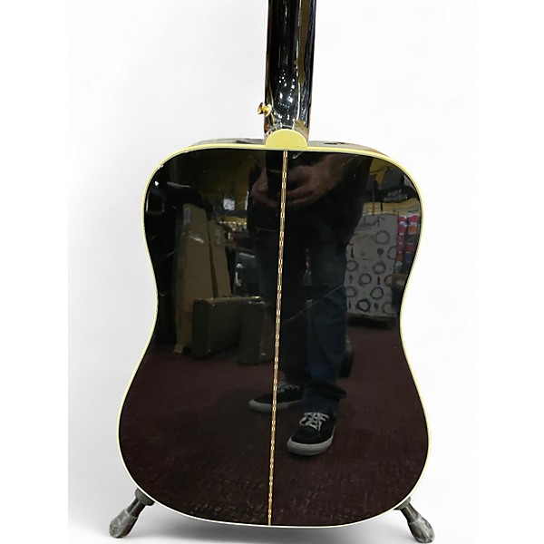 Used 2022 Gibson Elvis Dove Ebony Acoustic Electric Guitar