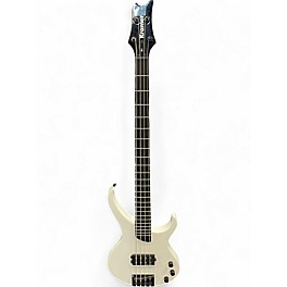 Used Kramer Disciple Alpine White Electric Bass Guitar