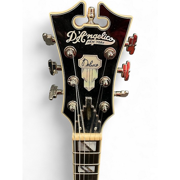 Used D'Angelico Bedford Deluxe Desert Gold Solid Body Electric Guitar