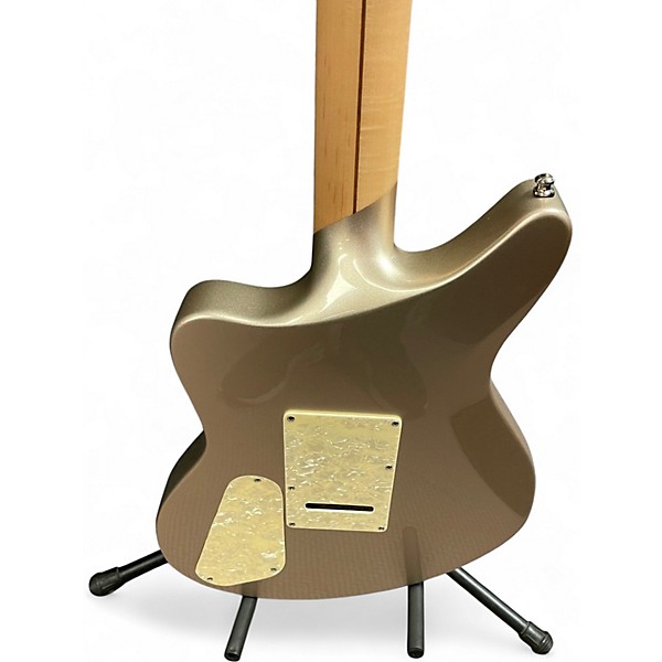 Used D'Angelico Bedford Deluxe Desert Gold Solid Body Electric Guitar