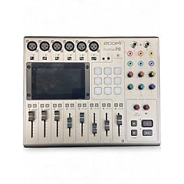 Used Zoom PodTrak P8 Portable Multitrack Podcast Recorder MultiTrack Recorder