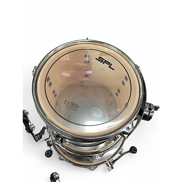 Used SPL 4 Piece Velocity Metallic Blue Drum Kit