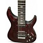 Used Schecter Guitar Research C7 APOCALYPSE FSR1 RED REIGN Solid Body Electric Guitar