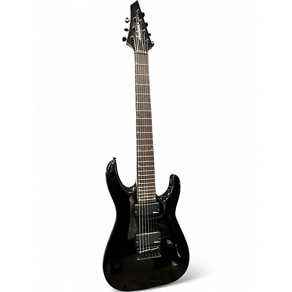 Jackson Dinky JS22-7 7弦ギター Used Jackson JS22-7 Dinky 7 String Black Solid Body Electric