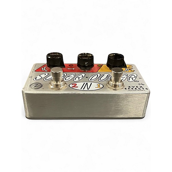 Used ZVEX Vexter Super Duper 2 In 1 Overdrive Effect Pedal