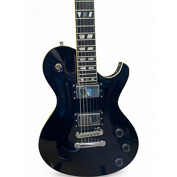 Used Schecter Guitar Research SOLO 6 LIMITED  Black Solid Body Electric Guitar