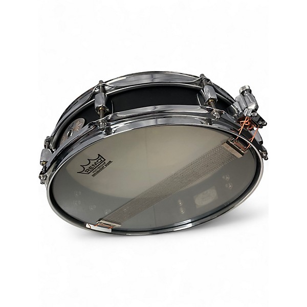 Used Pearl 4X13 Power Piccolo Snare Black Drum