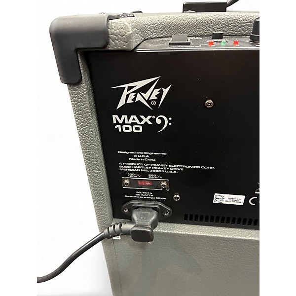 Used Peavey Max 100 100w 1x10 Bass Combo Amp