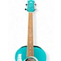 Used Luna AR BOR TEAL GLITTER TEAL Acoustic Guitar