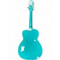 Used Luna AR BOR TEAL GLITTER TEAL Acoustic Guitar