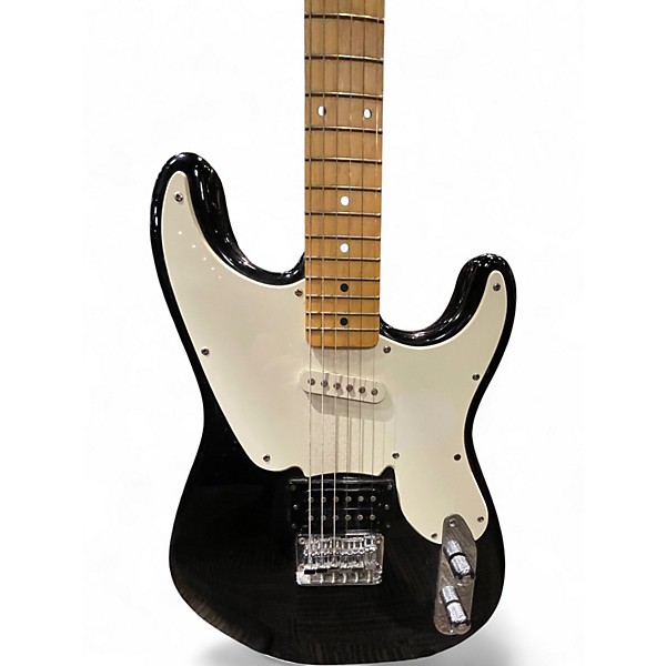 Used Squier 51 Black and White Solid Body Electric Guitar