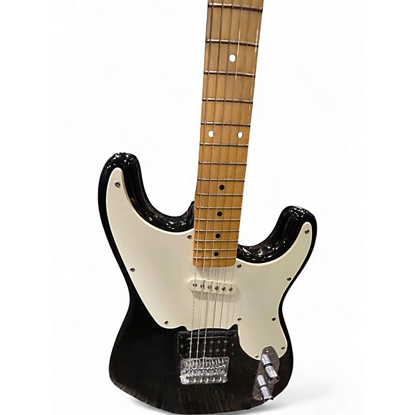 Used Squier 51 Black and White Solid Body Electric Guitar