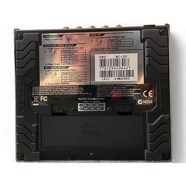 Used BOSS RC30 Loop Station Twin Pedal