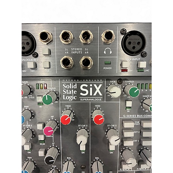 Used Solid State Logic SiX Professional Desktop Summing Mixer Mixer