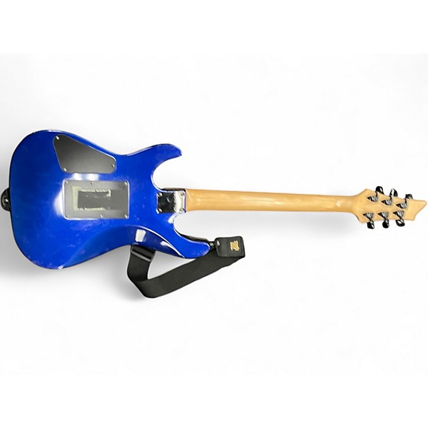 Used Schecter Guitar Research C1 DIAMOND SERIES FLOYD Blue Solid Body Electric Guitar