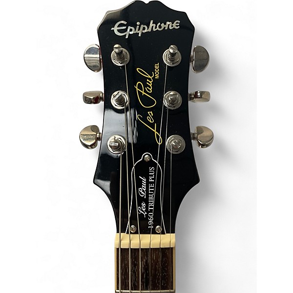 Used Epiphone les paul 1960 tribute plus Cherry Sunburst Solid Body Electric Guitar