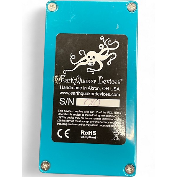 Used 2018 EarthQuaker Devices Earthquaker Day 2018 Bellows Fuzz Driver Effect Pedal