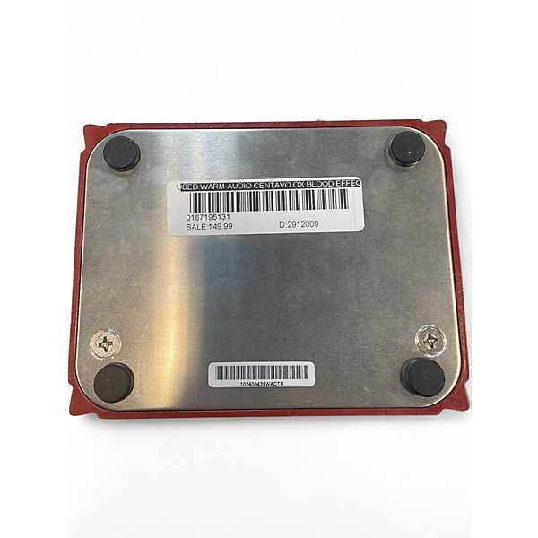 Used Warm Audio CENTAVO OX BLOOD Effect Pedal