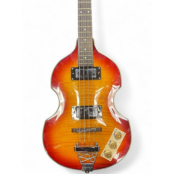 Used Epiphone Viola Vintage Sunburst Electric Bass Guitar