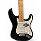 Used Fender American Standard Stratocaster Black Solid Body Electric Guitar thumbnail