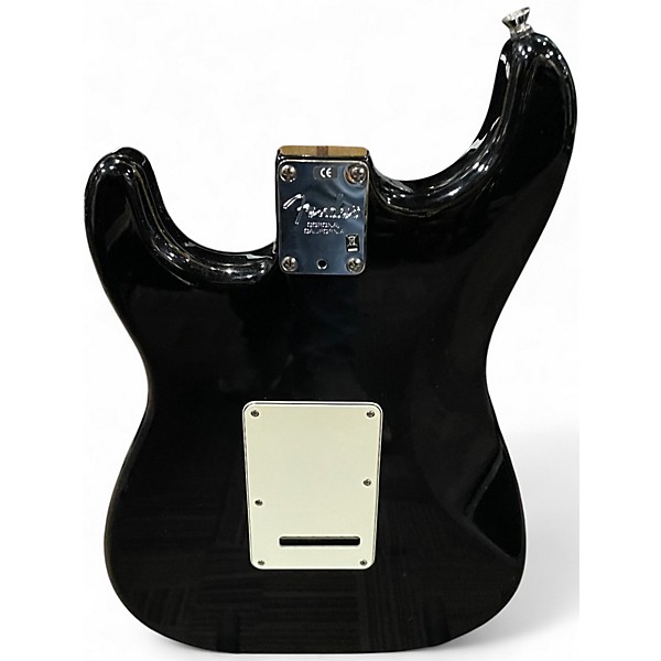 Used Fender American Standard Stratocaster Black Solid Body Electric Guitar