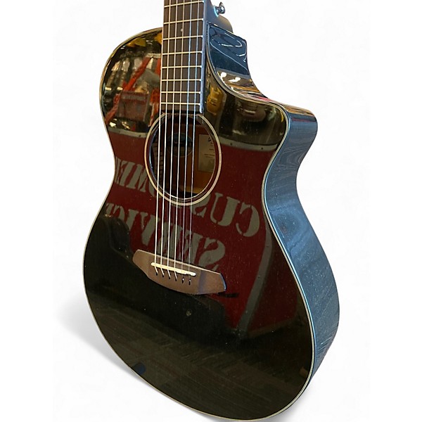 Used Breedlove rainforest S Concert Midnight Blue Acoustic Electric Guitar