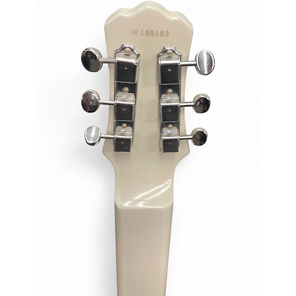 Used Asher Guitars & Lap Steels Electro Hawaiian Junior white Lap Steel